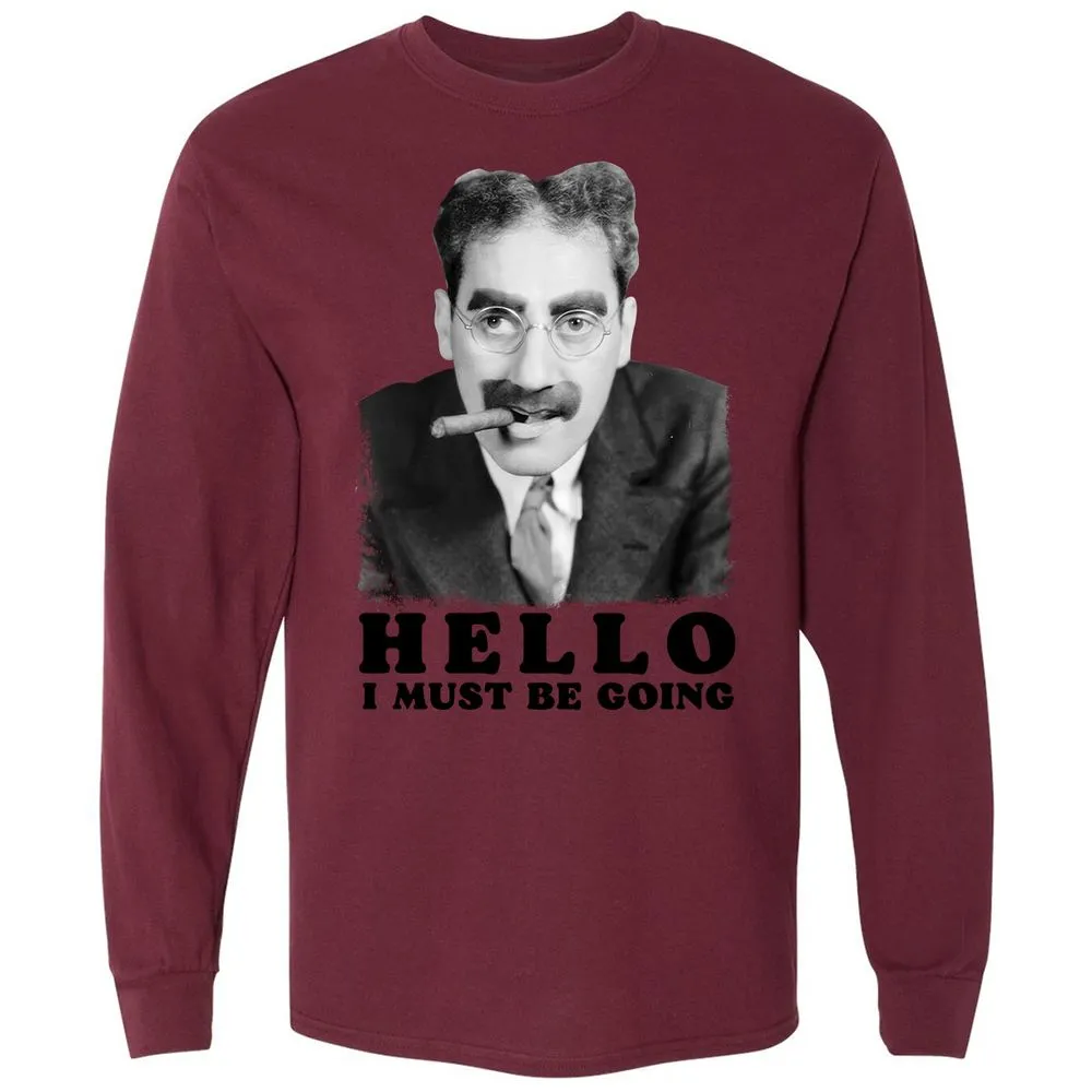Long Sleeve T-Shirt - W3PENBD2 - Maroon - 11