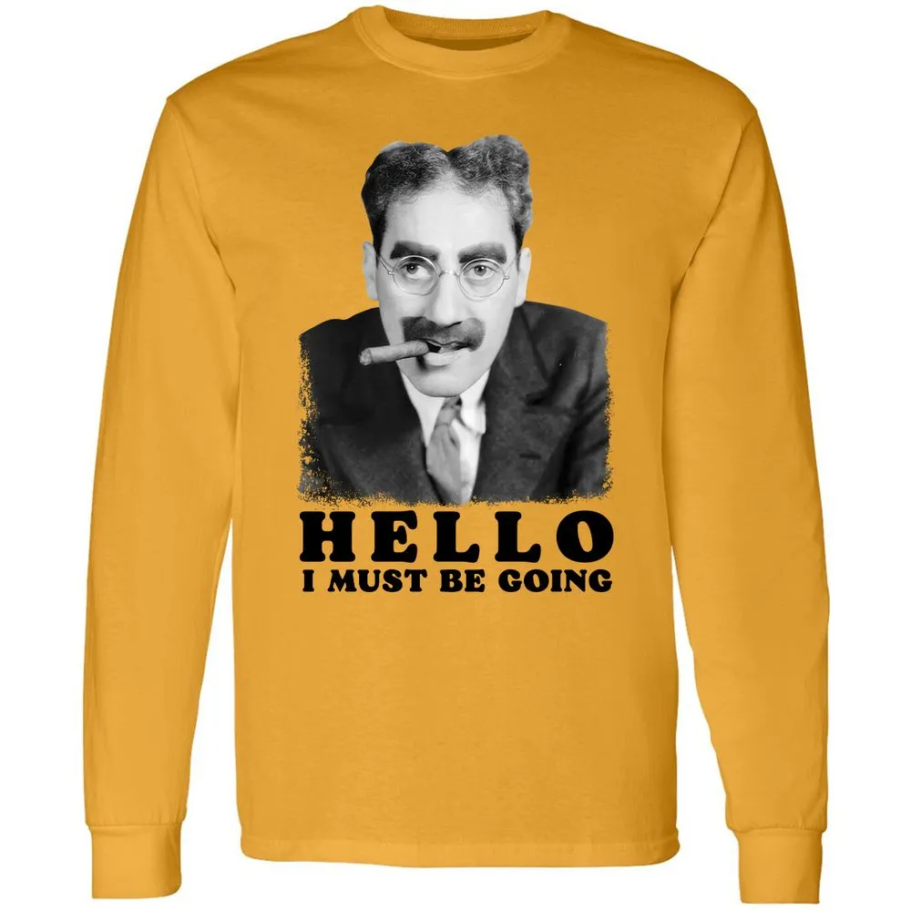 Long Sleeve T-Shirt - W3PENBD2 - Gold - 9