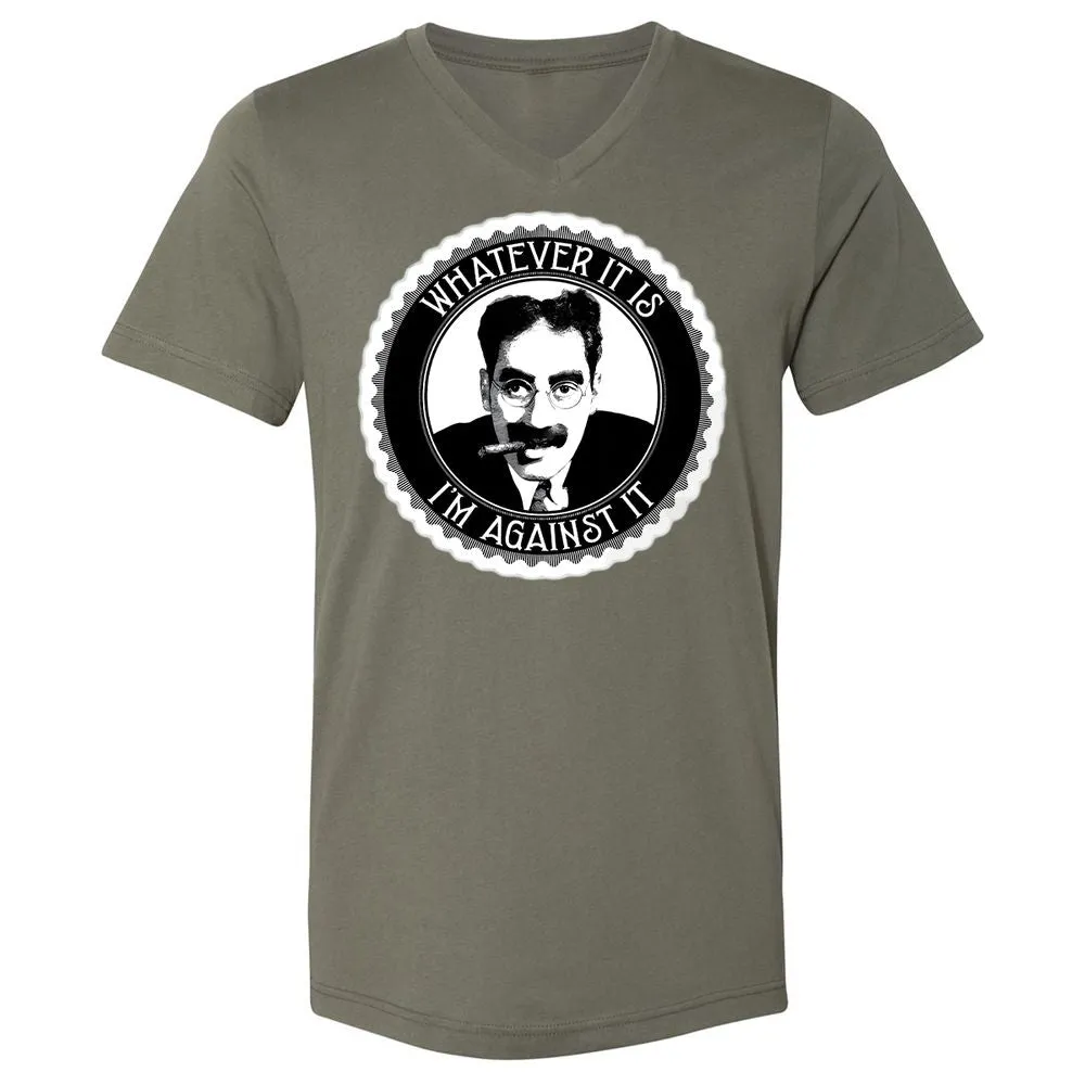 Whatever it is I'm against it - Military Green - 10