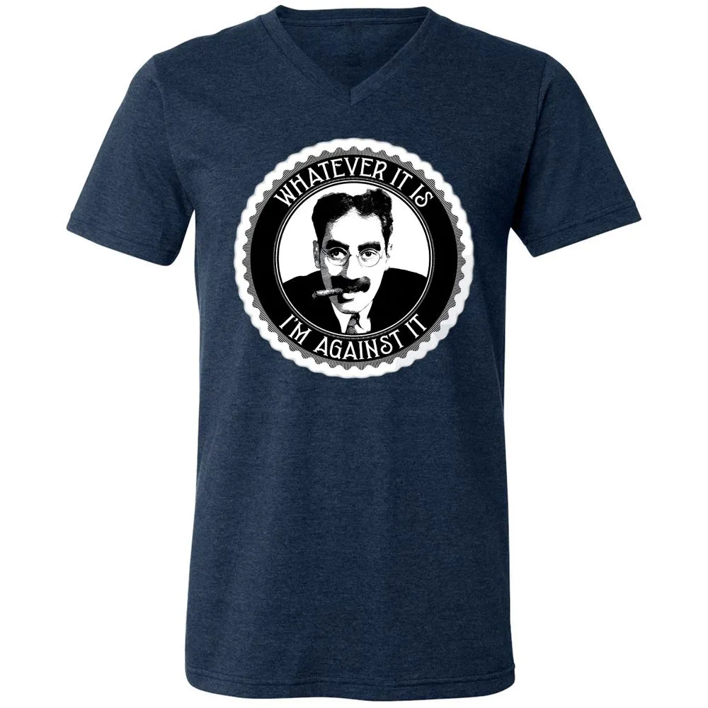 Whatever it is I'm against it - Heather Navy - 15