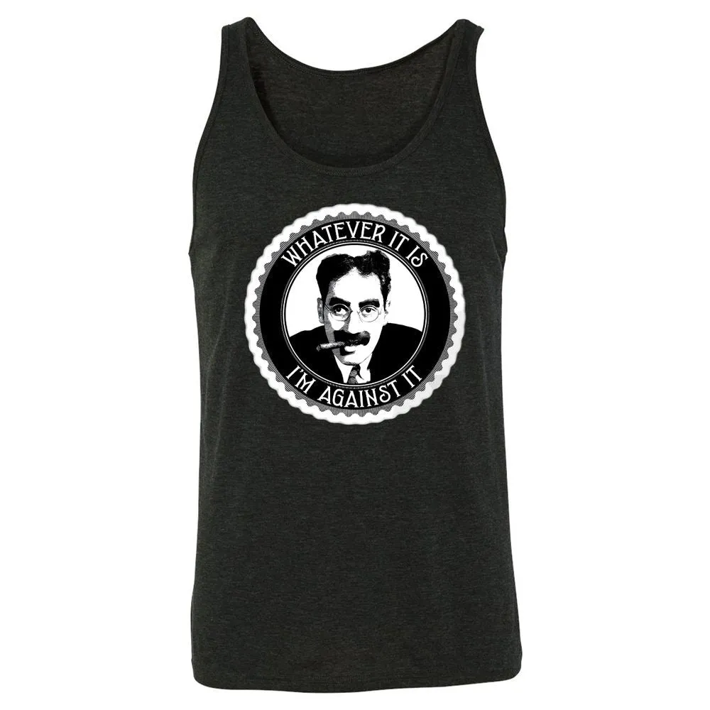 Whatever it is I'm against it - Charcoal Black Triblend - 5