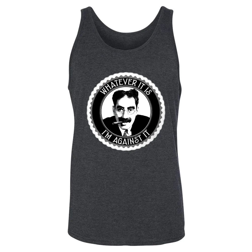 Whatever it is I'm against it - Dark Grey Heather - 6
