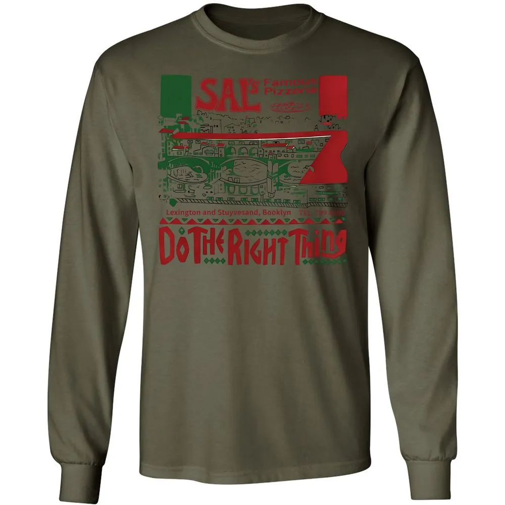 Long Sleeve T-Shirt - 2KTHG4YA - Military Green - 7