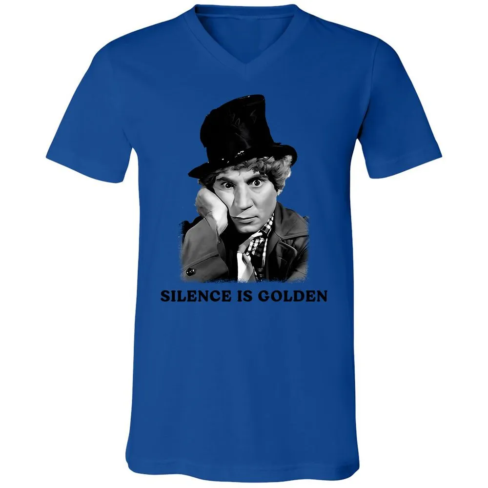 Unisex V-Neck T-Shirt - ZMRZECET - True Royal - 4