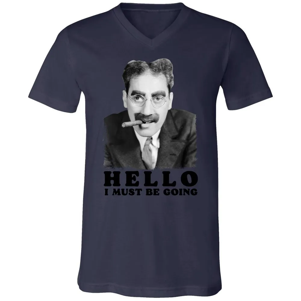 Unisex V-Neck T-Shirt - TAF9SU3S - Navy - 9