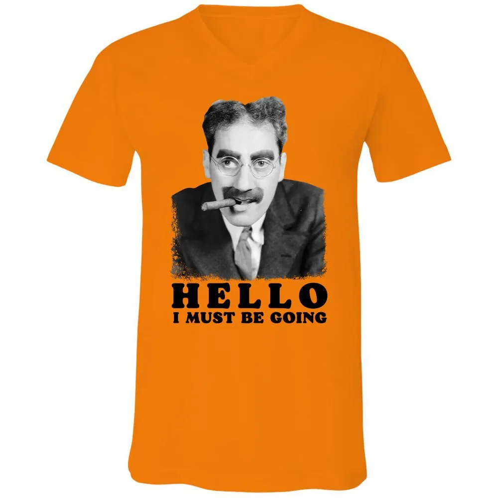Unisex V-Neck T-Shirt - TAF9SU3S - Orange - 11