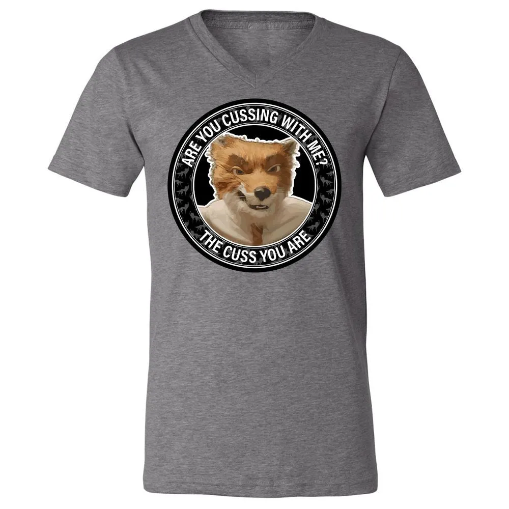 Unisex V-Neck T-Shirt - VPGRCLJQ - Deep Heather - 13
