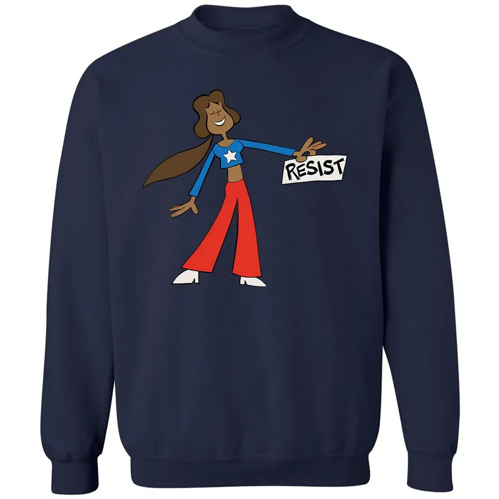 Classic Unisex Sweatshirt - W7R99RDK - Navy - 8