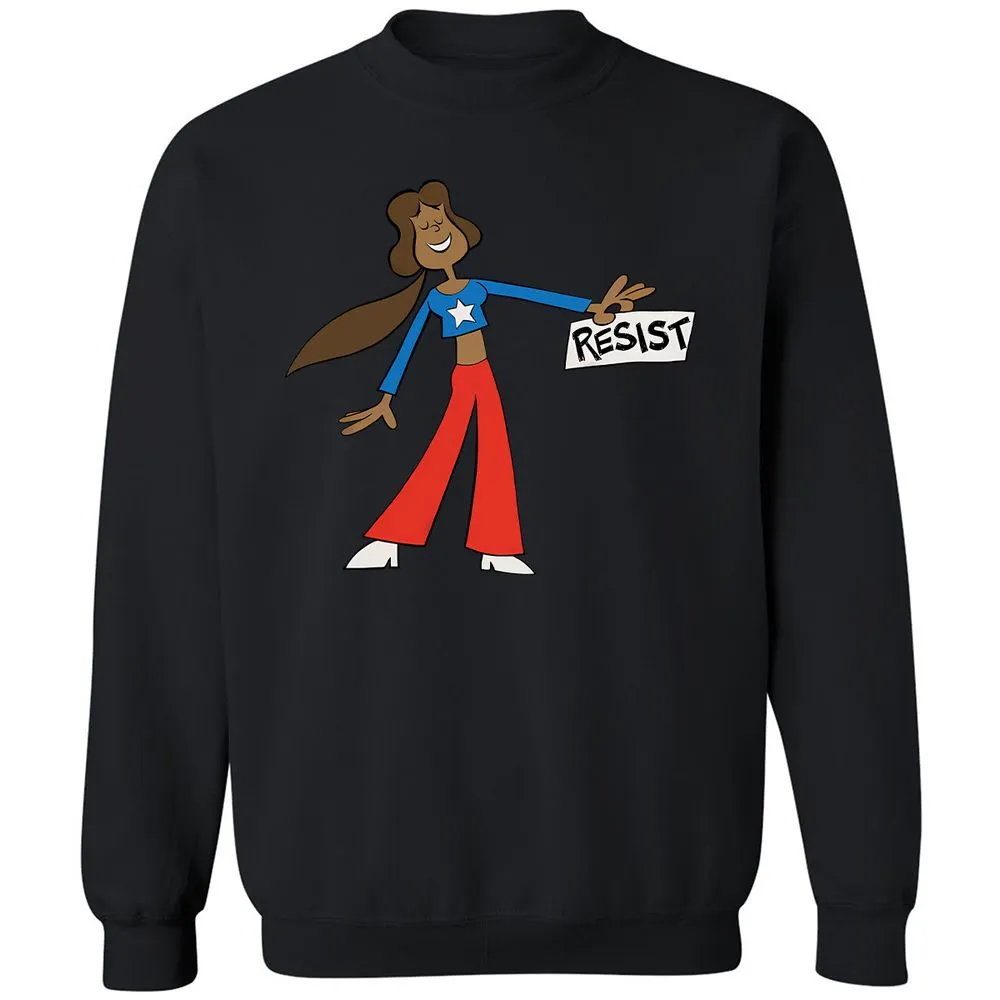 Classic Unisex Sweatshirt - W7R99RDK - Black - 12