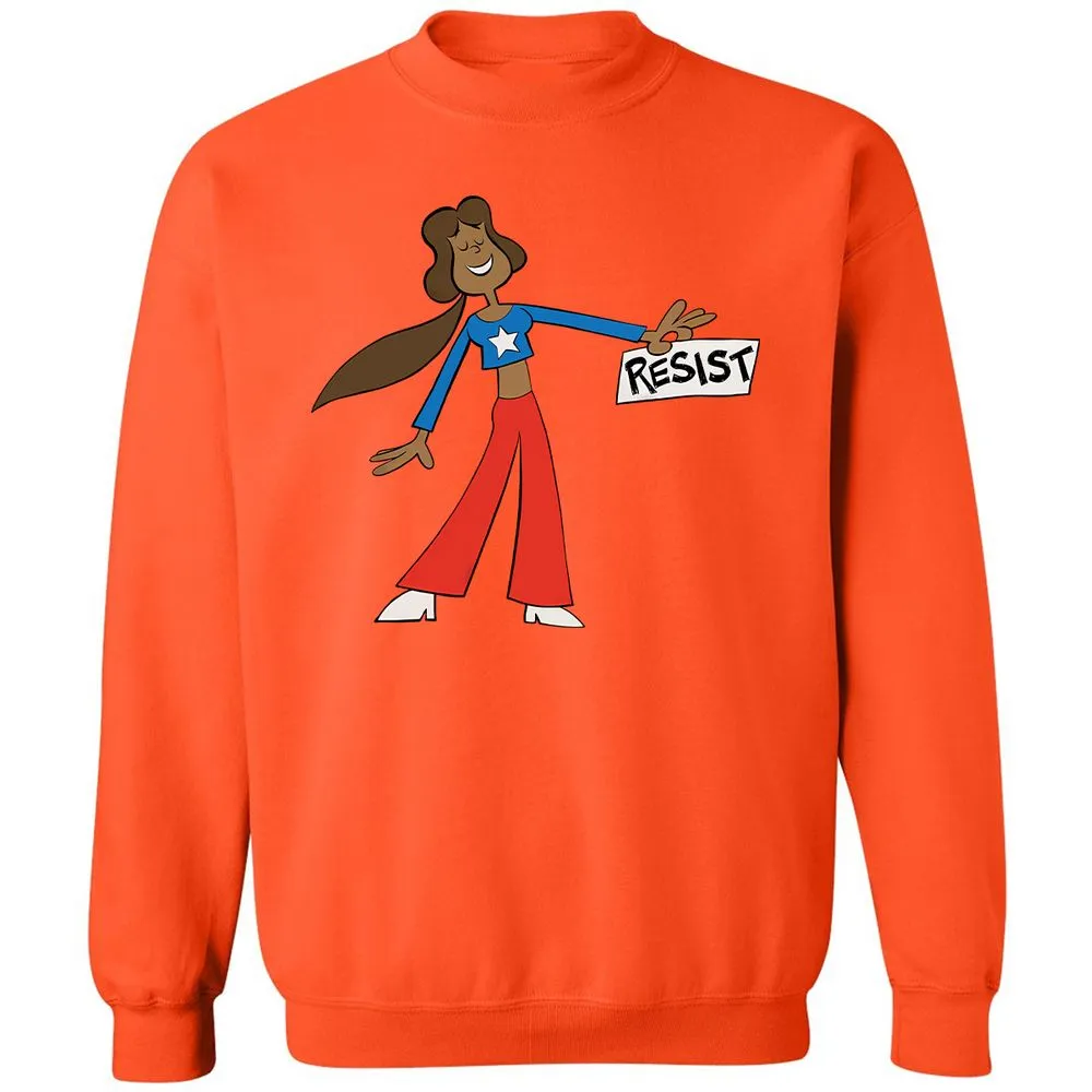 Classic Unisex Sweatshirt - W7R99RDK - Orange - 10