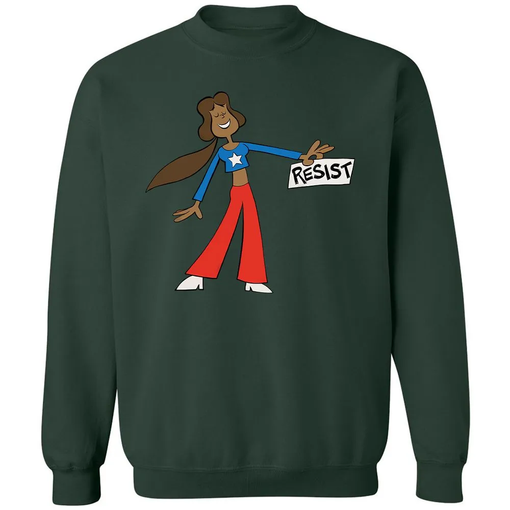 Classic Unisex Sweatshirt - W7R99RDK - Forest Green - 4