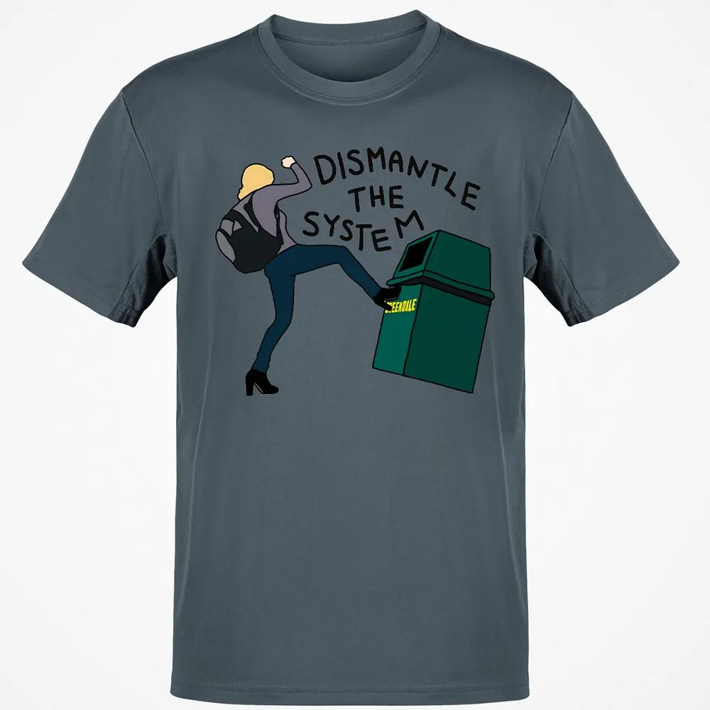Classic Unisex T-Shirt - LAC8E9YL - Charcoal - 3