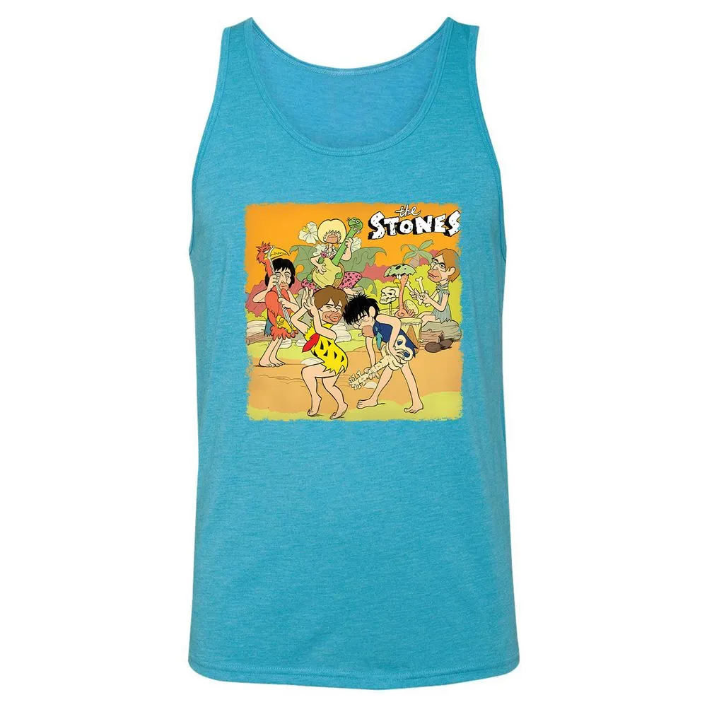 Unisex Jersey Tank - 82XG697D - Aqua Triblend - 3