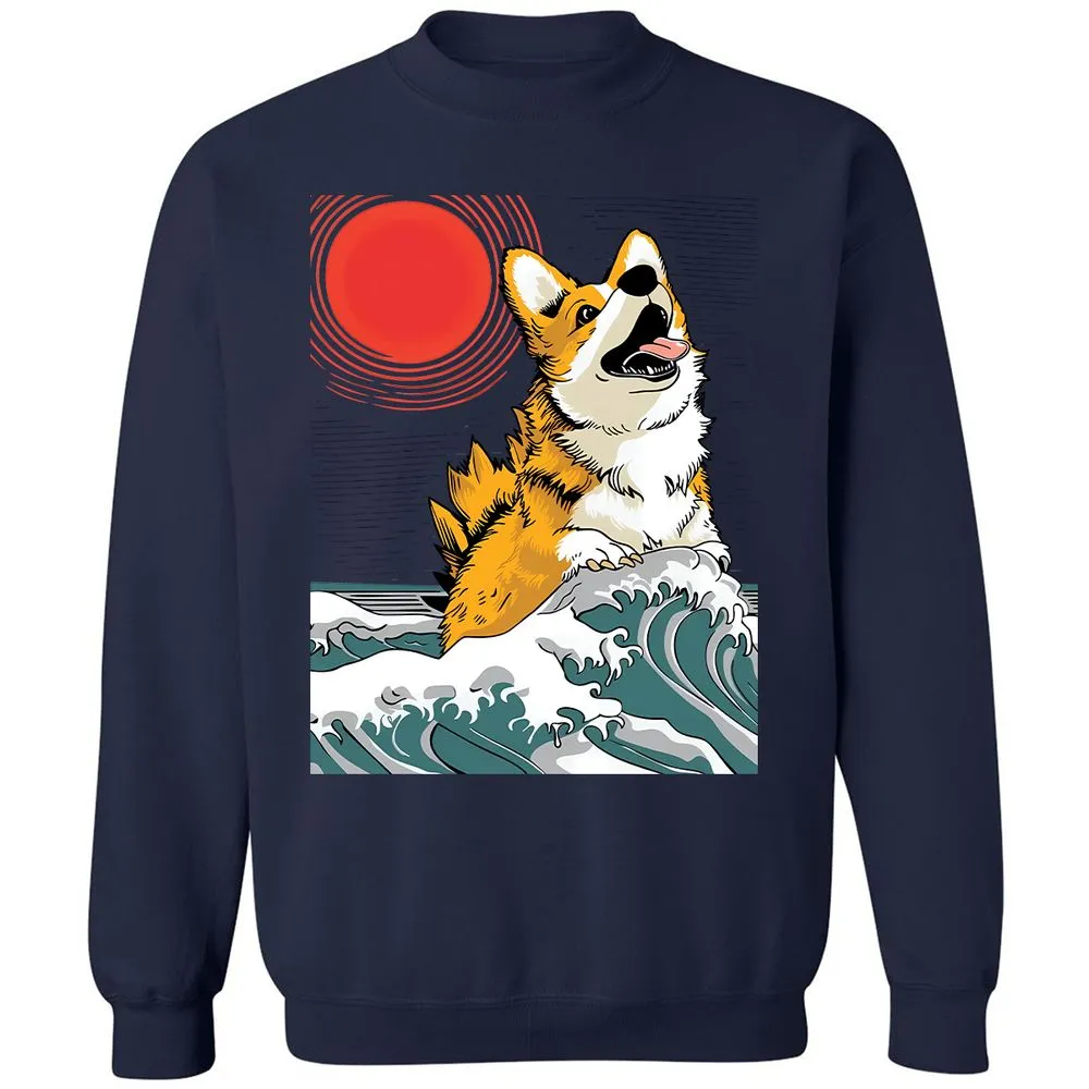 Classic Unisex Sweatshirt - 74J2NTVE - Navy - 8