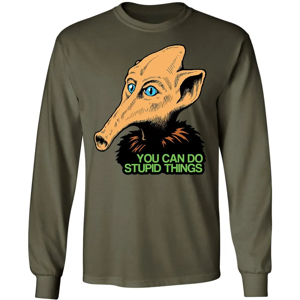 Long Sleeve T-Shirt - 9P98LQPH - Military Green - 7