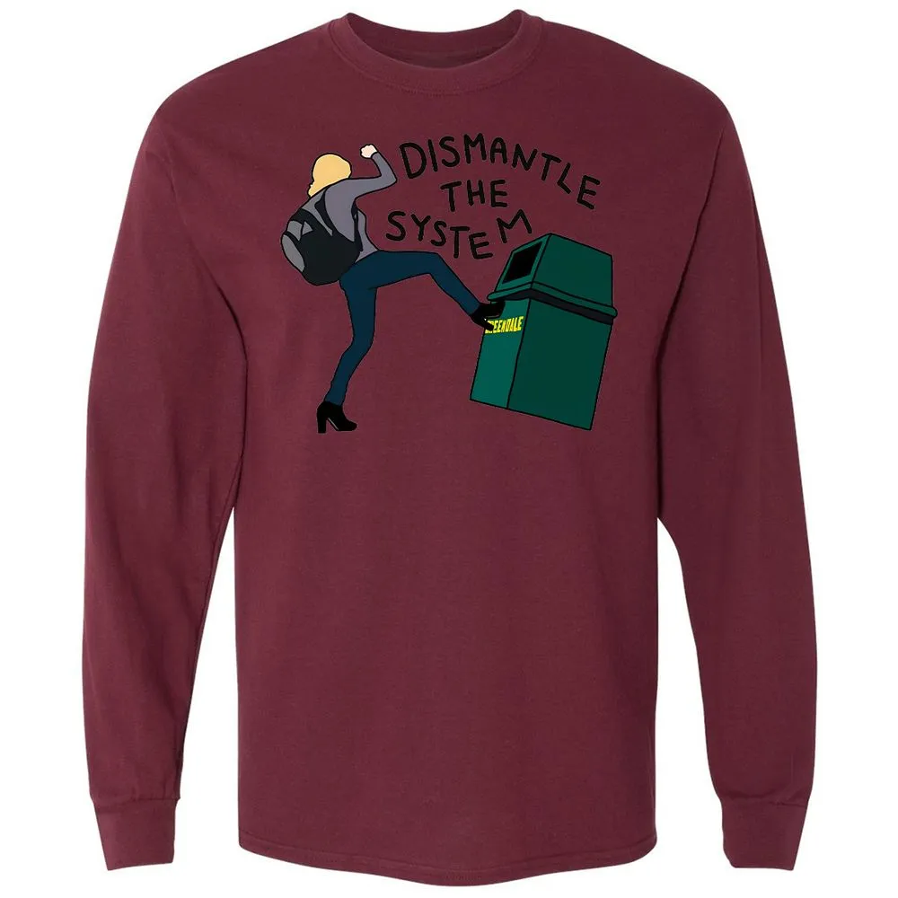 Long Sleeve T-Shirt - ET15W6N8 - Maroon - 11