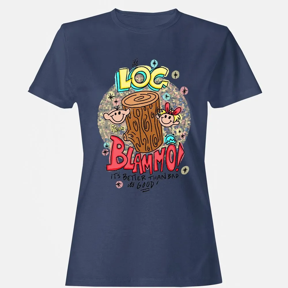 Women's T-Shirt - L86BYHK5 - Navy - 10
