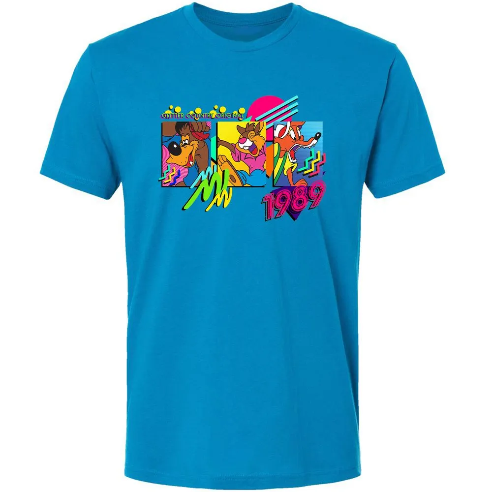 Premium Unisex T-Shirt - T41QLQAR - Turquoise - 4