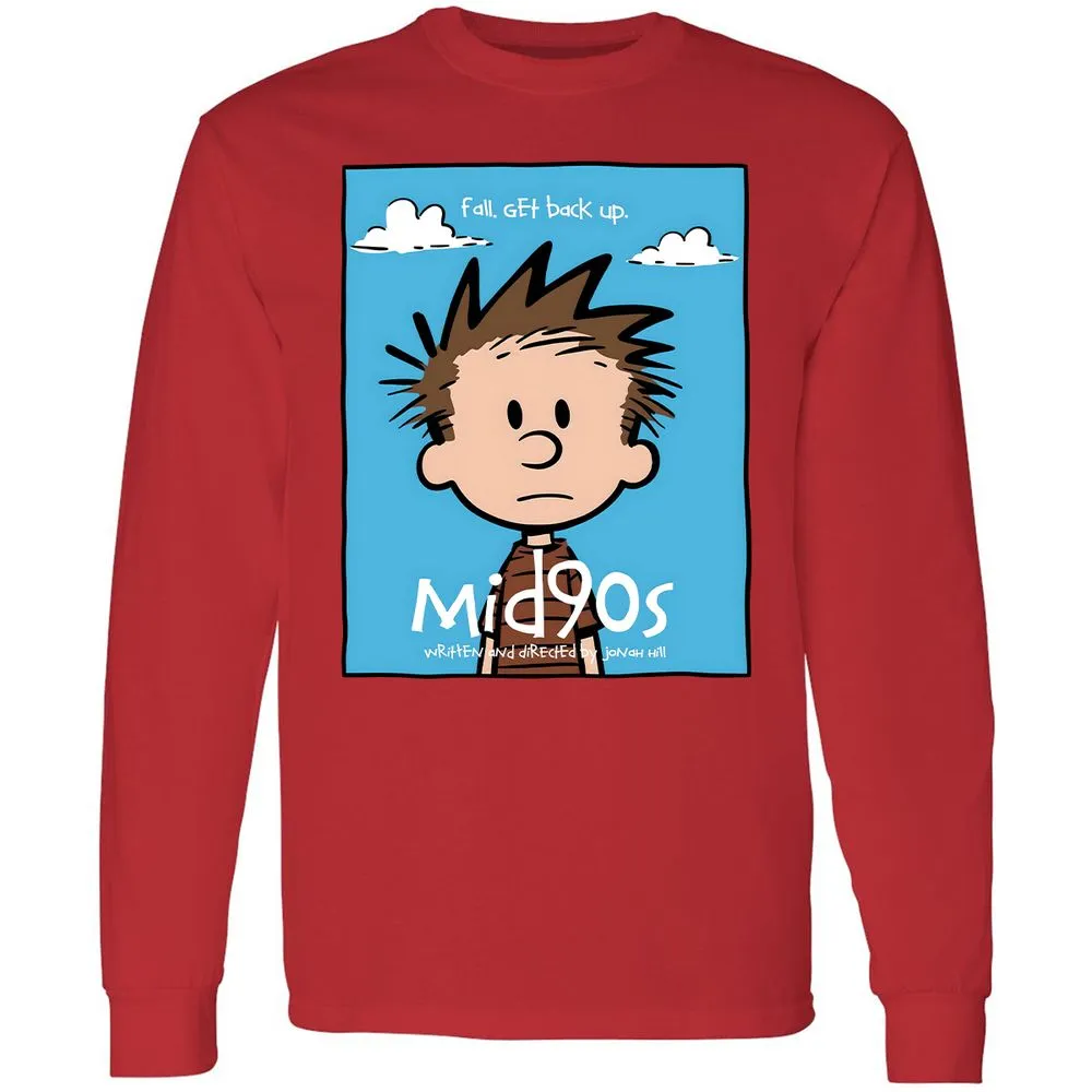 Long Sleeve T-Shirt - Y5T9JK1F - Red - 14