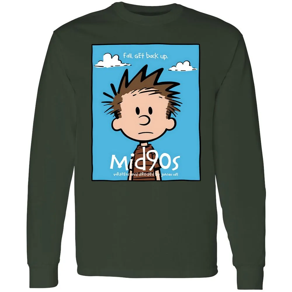 Long Sleeve T-Shirt - Y5T9JK1F - Forest Green - 8