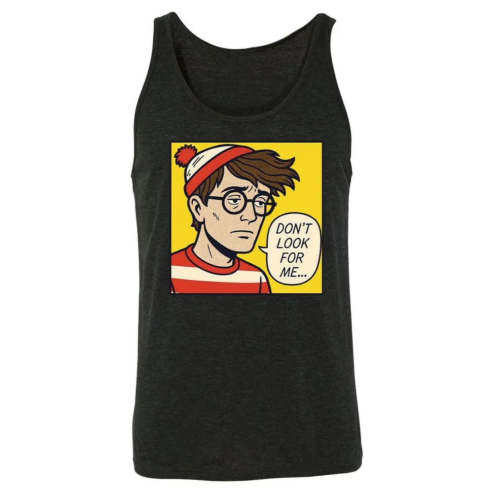 Unisex Jersey Tank - 8ZHQF3KK - Charcoal Black Triblend - 5