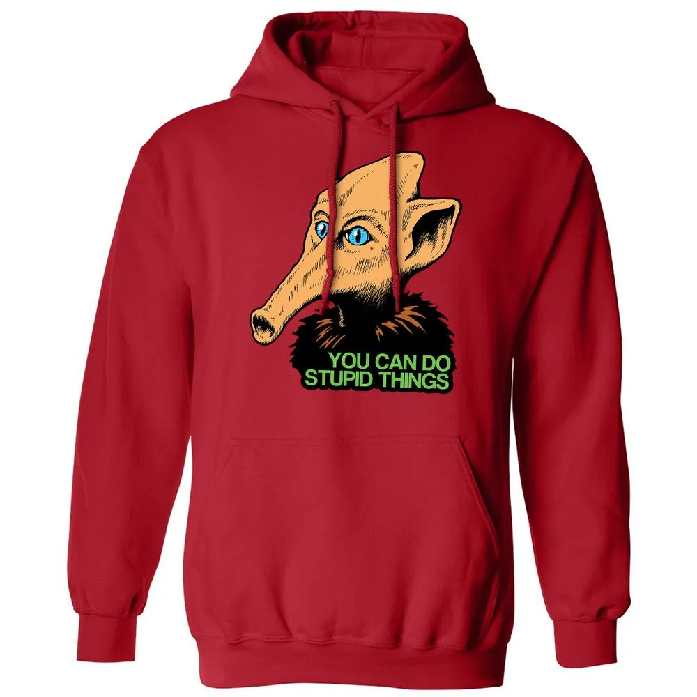 Classic Unisex Hoodie - UMLZJ2KU - Red - 5
