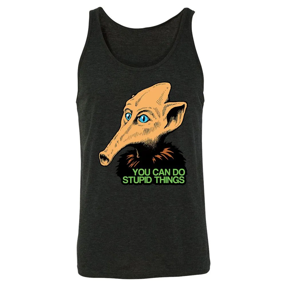Unisex Jersey Tank - F37HCNAJ - Charcoal Black Triblend - 5