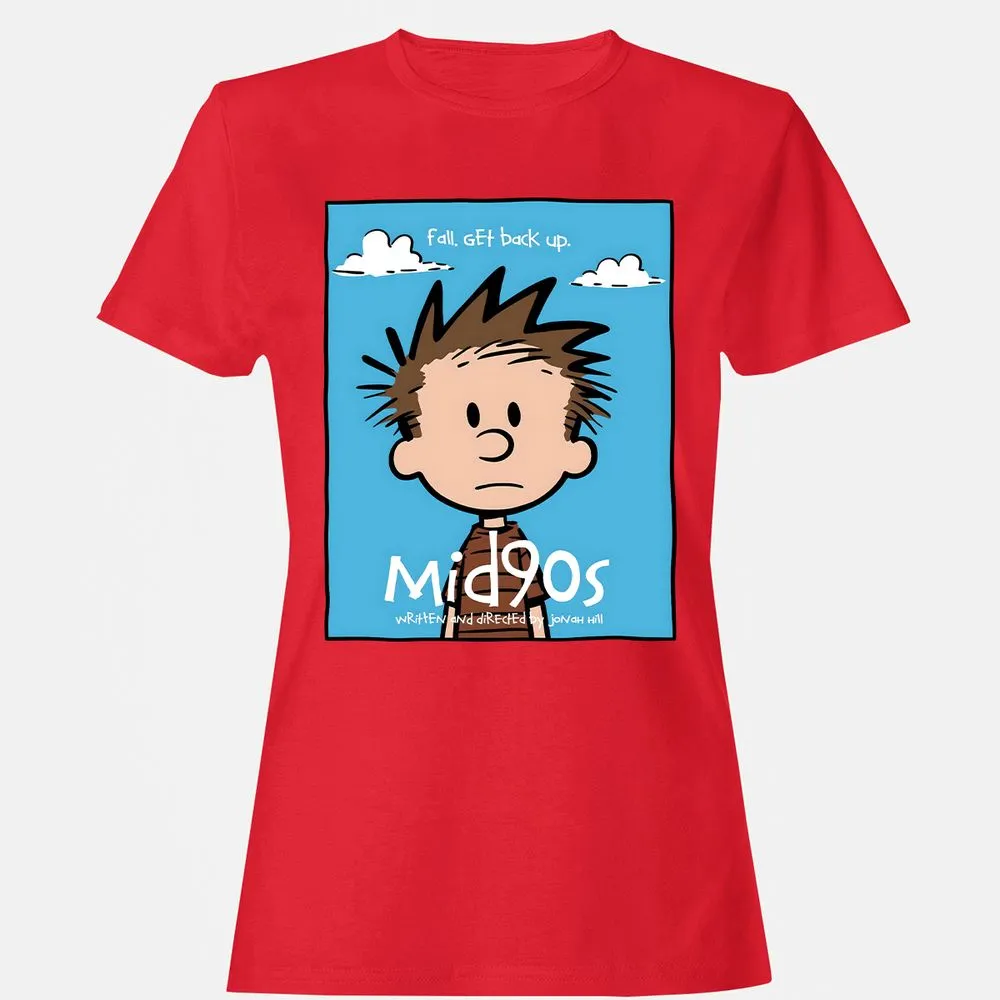Women's T-Shirt - B248A5DZ - Red - 13