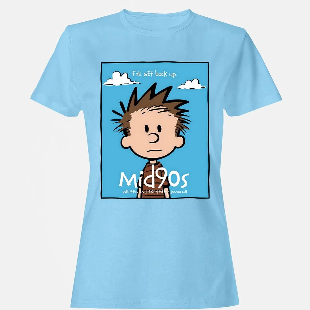 Women's T-Shirt - B248A5DZ - Light Blue - 8