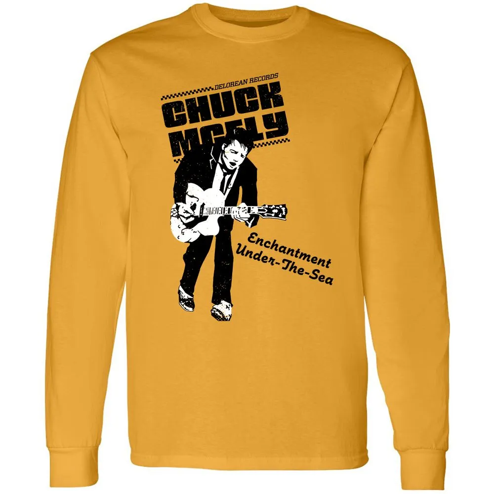 Long Sleeve T-Shirt - W6XM8RGZ - Gold - 9