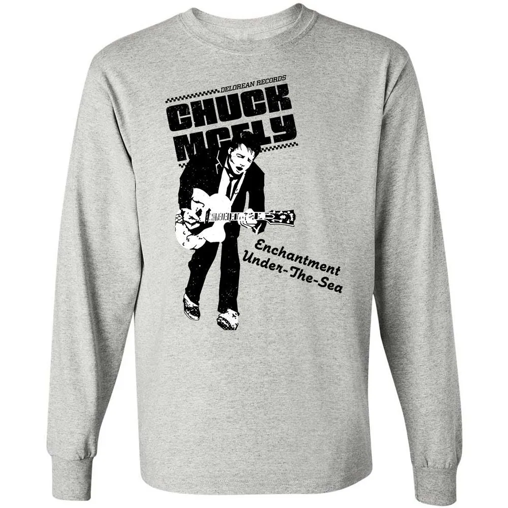 Long Sleeve T-Shirt - W6XM8RGZ - Ash - 5