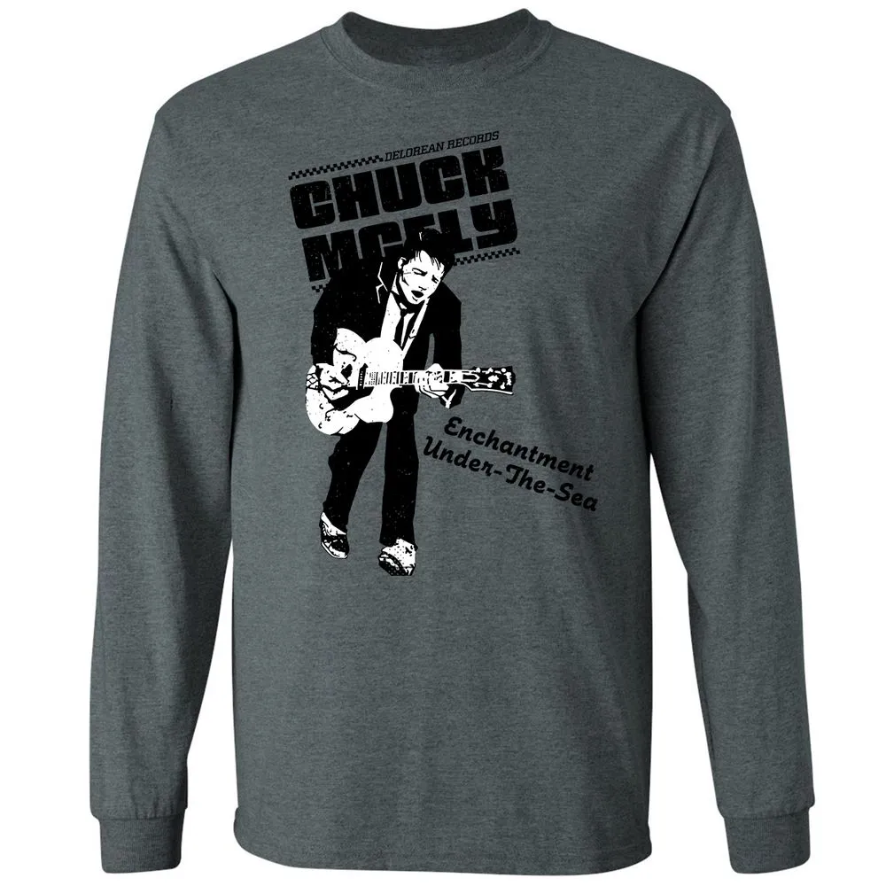Long Sleeve T-Shirt - W6XM8RGZ - Dark Heather - 15