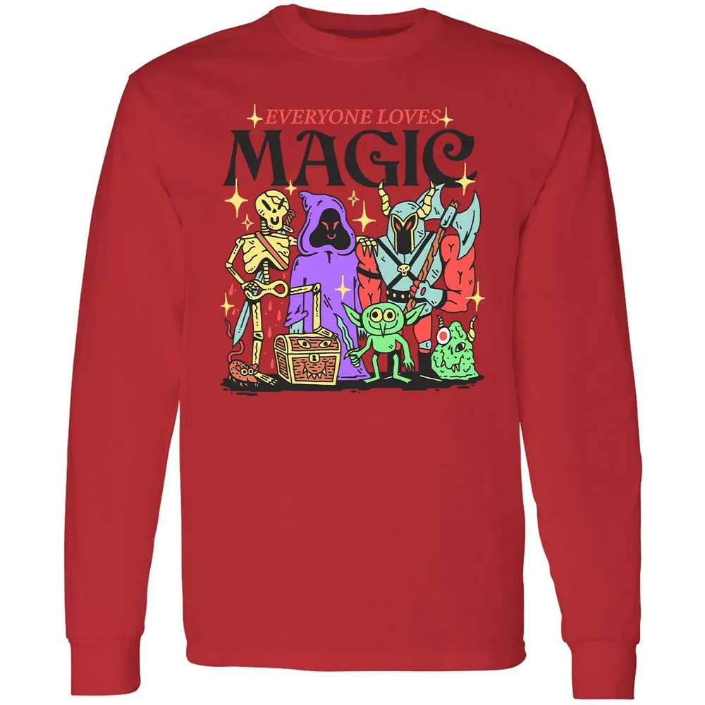 Long Sleeve T-Shirt - 5MXH43JL - Red - 14