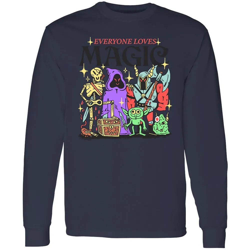 Long Sleeve T-Shirt - 5MXH43JL - Navy - 12