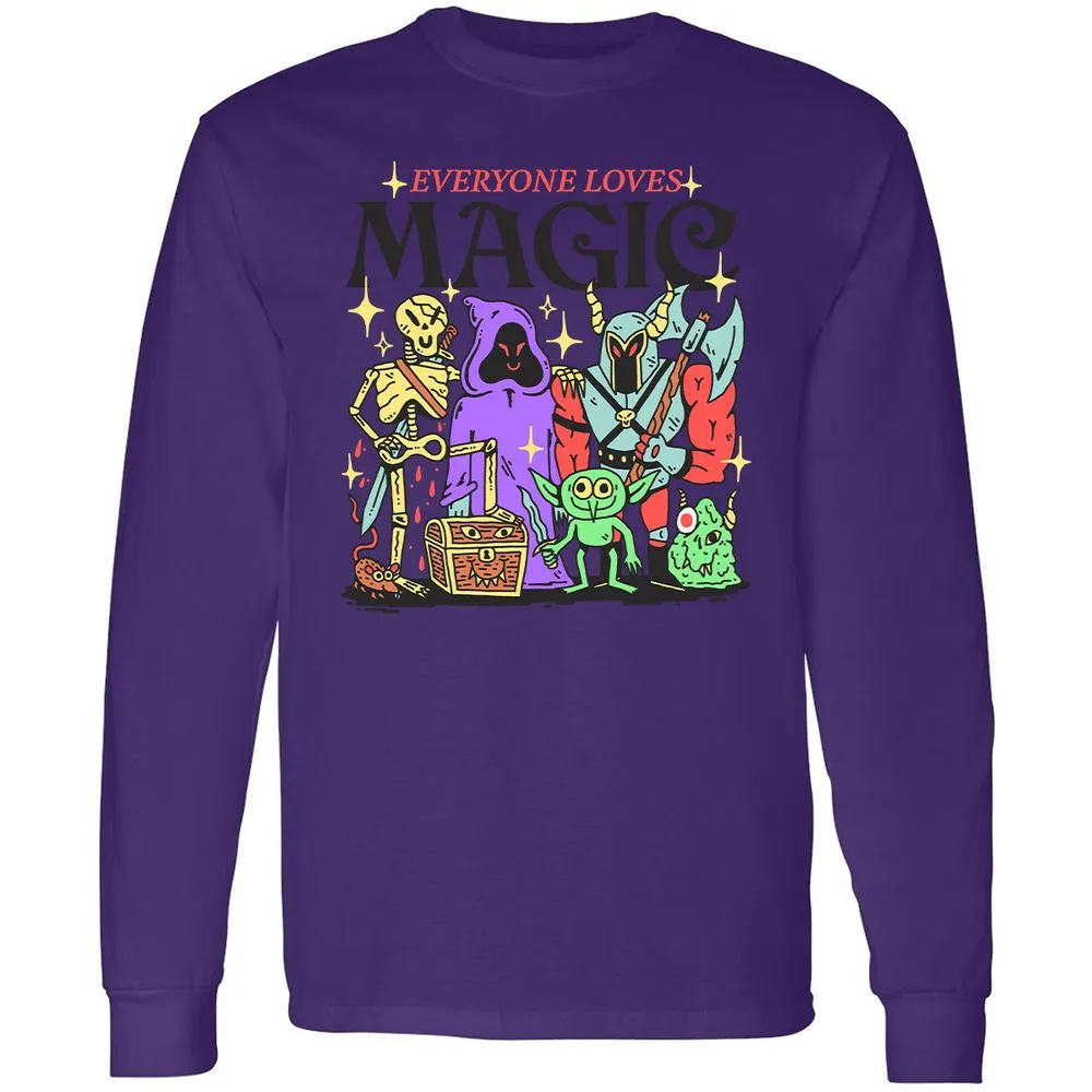 Long Sleeve T-Shirt - 5MXH43JL - Purple - 13