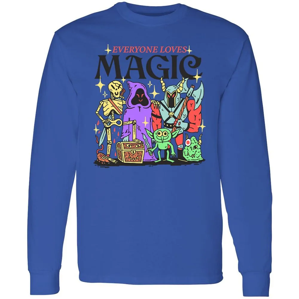 Long Sleeve T-Shirt - 5MXH43JL - Royal - 4