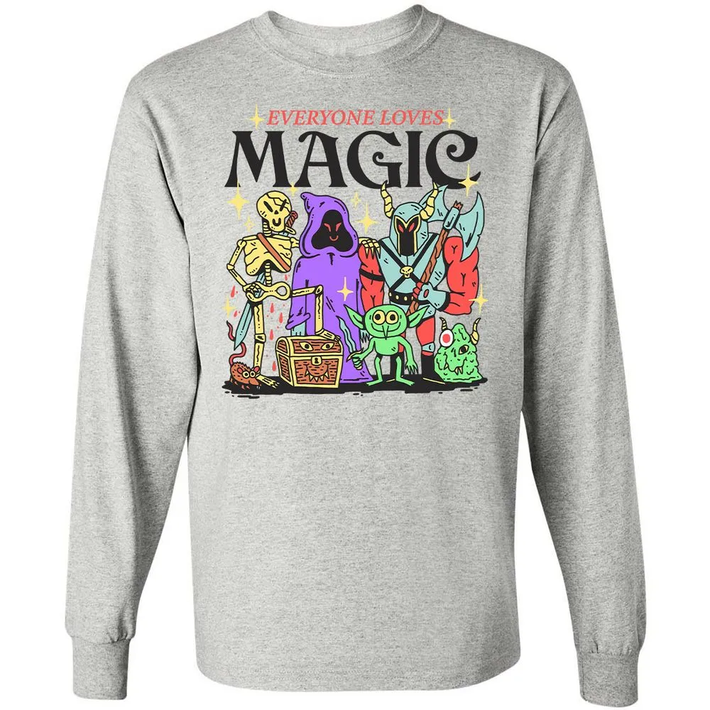 Long Sleeve T-Shirt - 5MXH43JL - Ash - 5