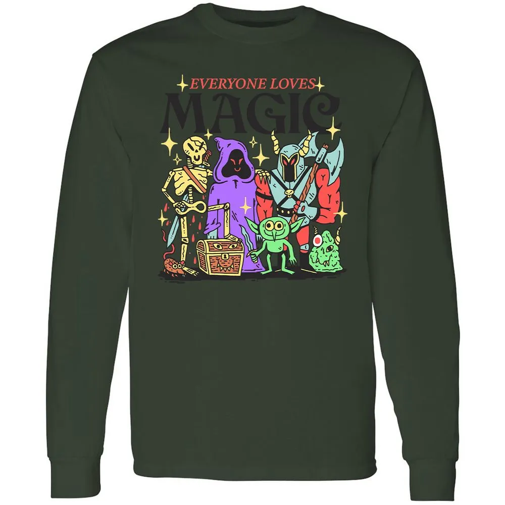 Long Sleeve T-Shirt - 5MXH43JL - Forest Green - 8