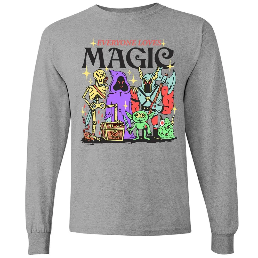 Long Sleeve T-Shirt - 5MXH43JL - Graphite Heather - 6