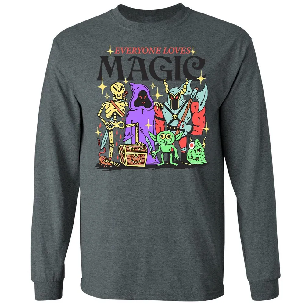 Long Sleeve T-Shirt - 5MXH43JL - Dark Heather - 15