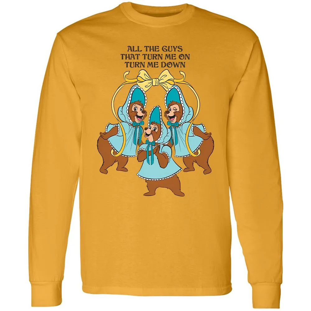 Long Sleeve T-Shirt - 1M4SVDJ7 - Gold - 9