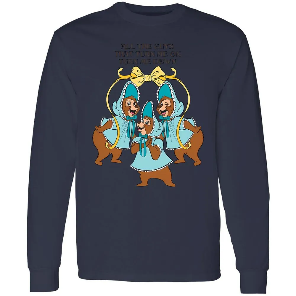 Long Sleeve T-Shirt - 1M4SVDJ7 - Navy - 12