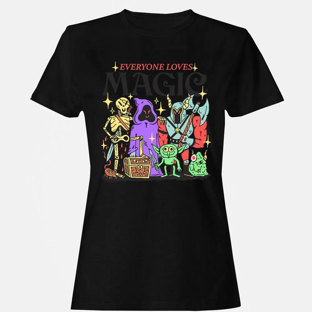 Women's T-Shirt - PFGVFWH7 - Black - 16