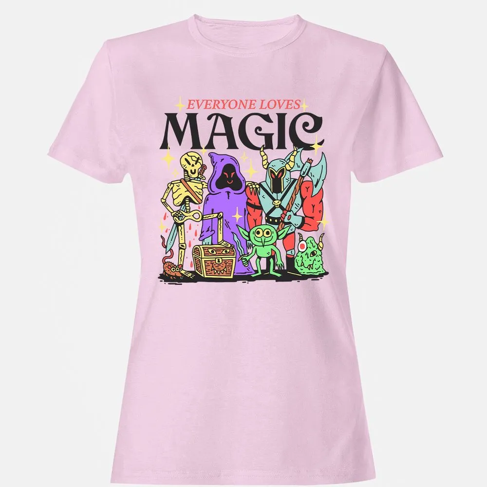 Women's T-Shirt - PFGVFWH7 - Light Pink - 9