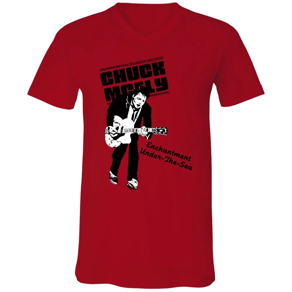 Unisex V-Neck T-Shirt - G94SNAYC - Red - 3