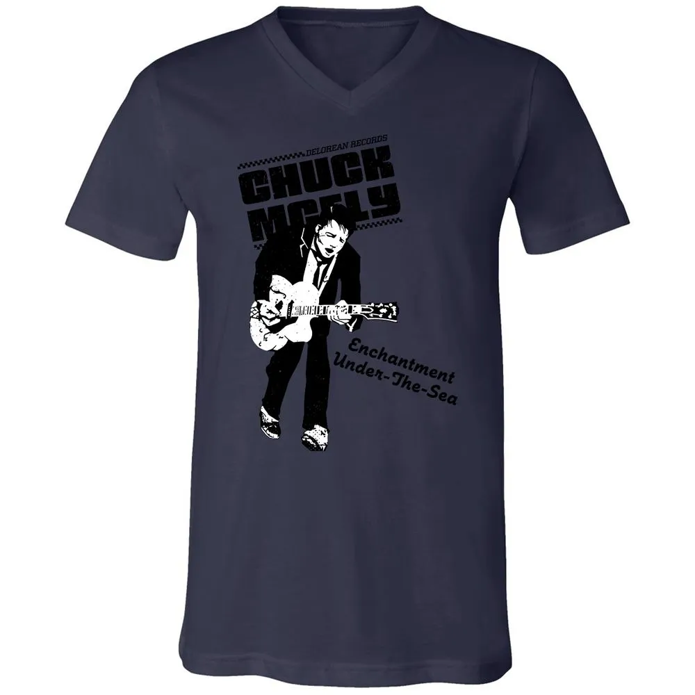 Unisex V-Neck T-Shirt - G94SNAYC - Navy - 9