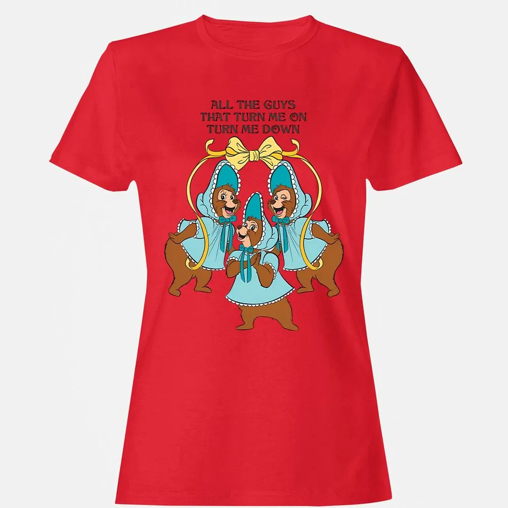 Women's T-Shirt - EU7HD1KR - Red - 13