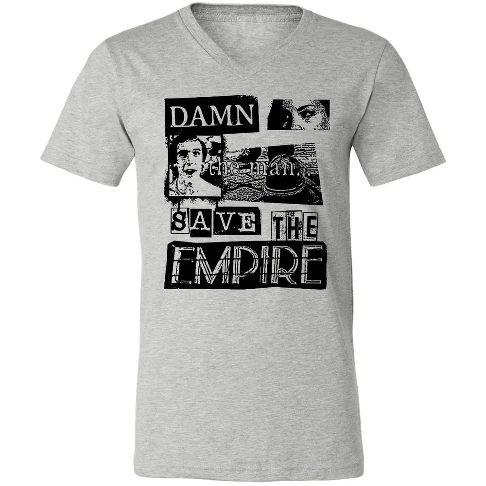 Unisex V-Neck T-Shirt - 85T26U5W - Athletic Heather - 7