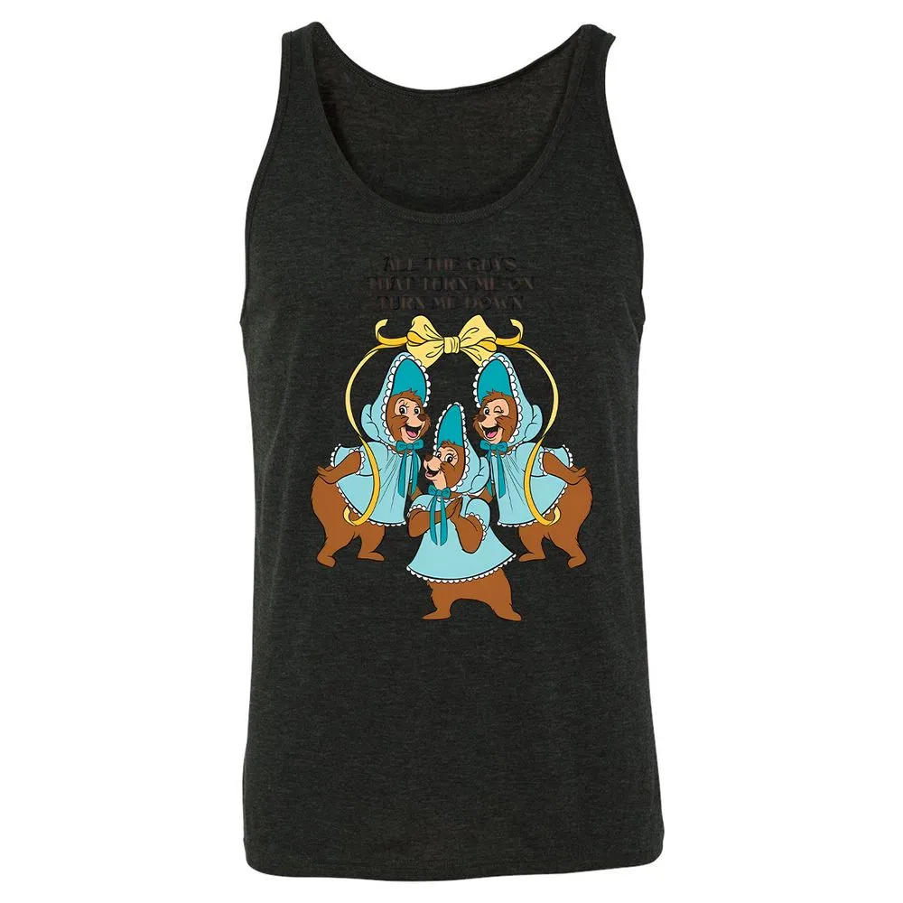 Unisex Jersey Tank - JDCEJZKP - Charcoal Black Triblend - 5