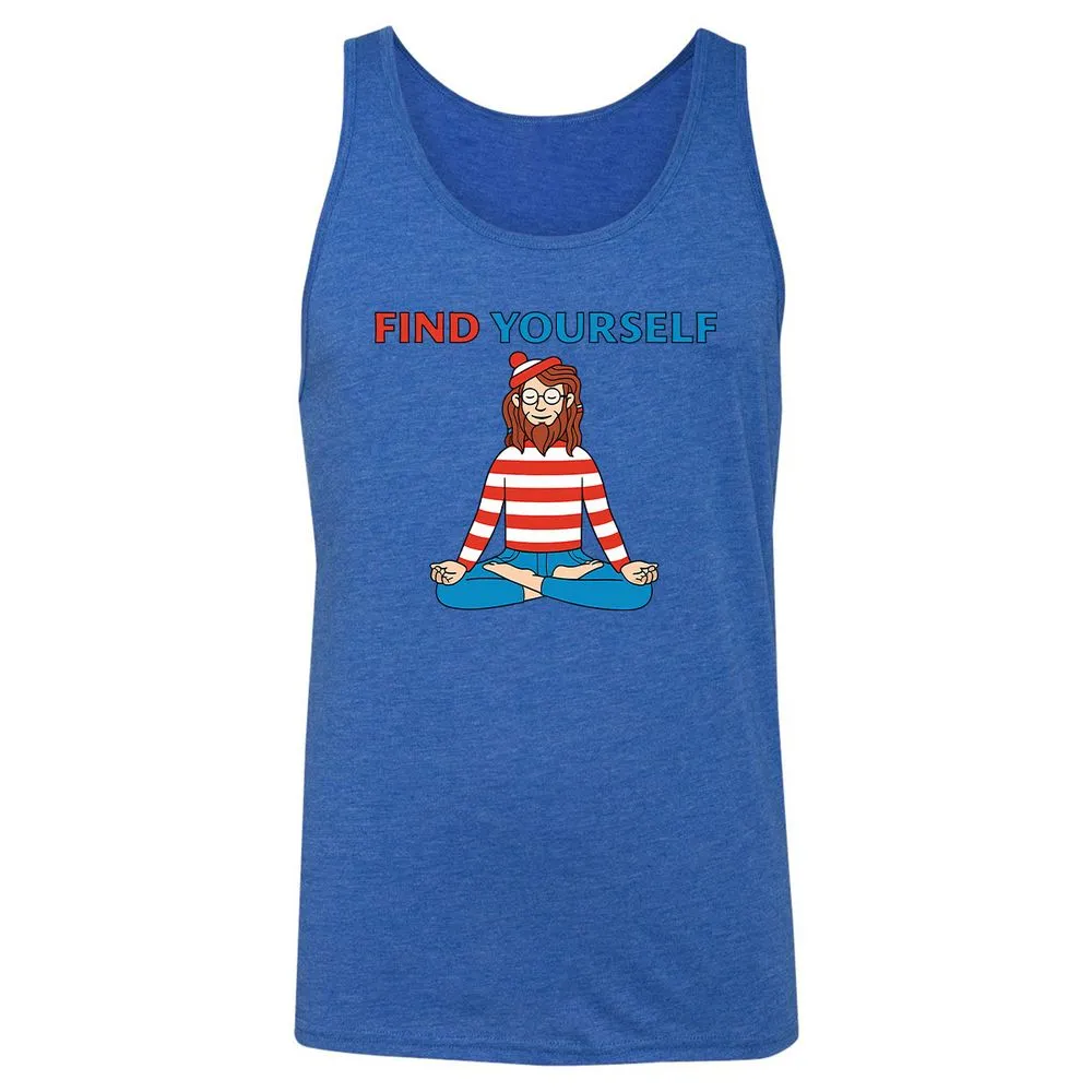 Unisex Jersey Tank - 4STMD6GZ - True Royal Triblend - 12